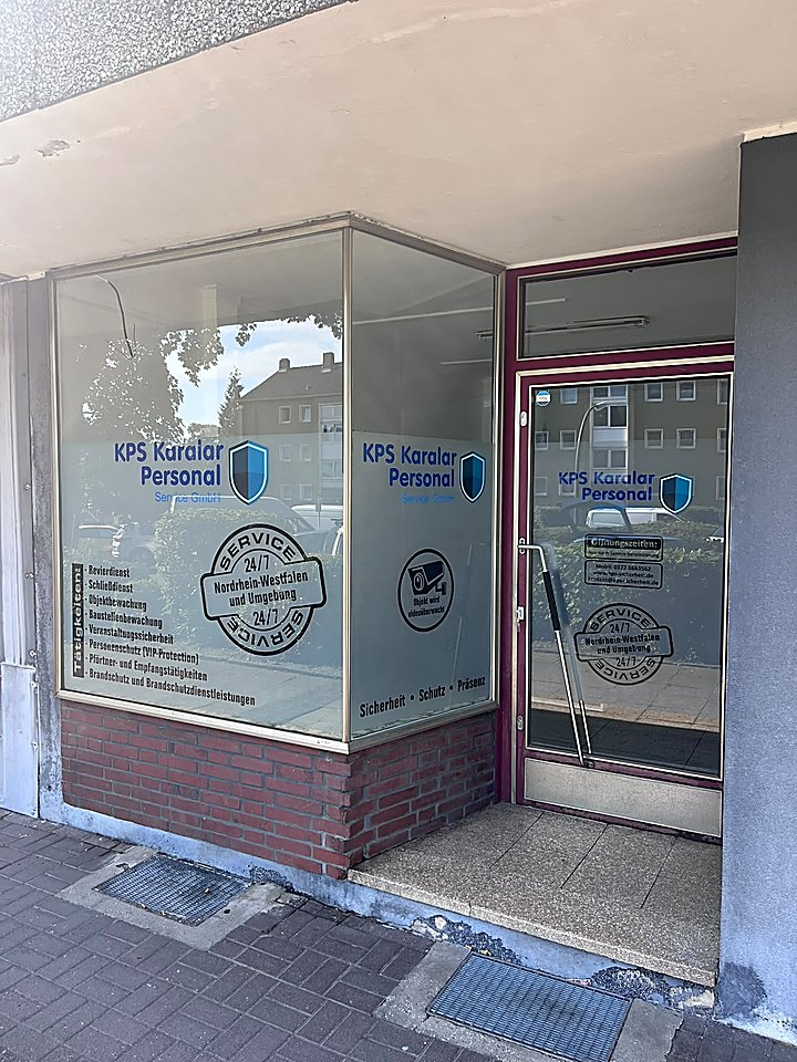 Schaufensterbeschriftung von Ideal Medien in Herne